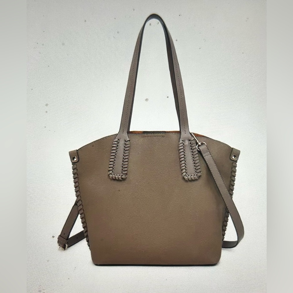 Micah Whipstitch 3 Compartment Tote by Jen & Co - Picture 3 of 7
